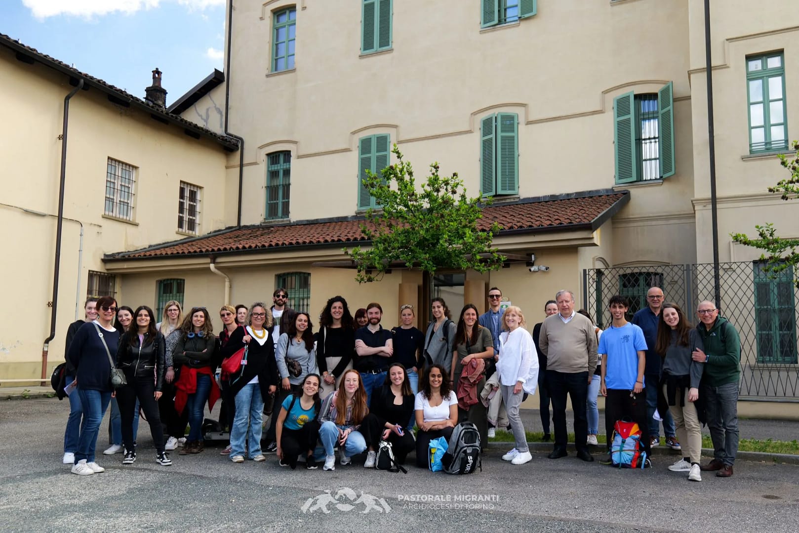 Studenti dell'Università degli Studi di Torino in visita al Distretto con il prof. Paolo Bianchini (maggio 2024) © Marcos Dorneles